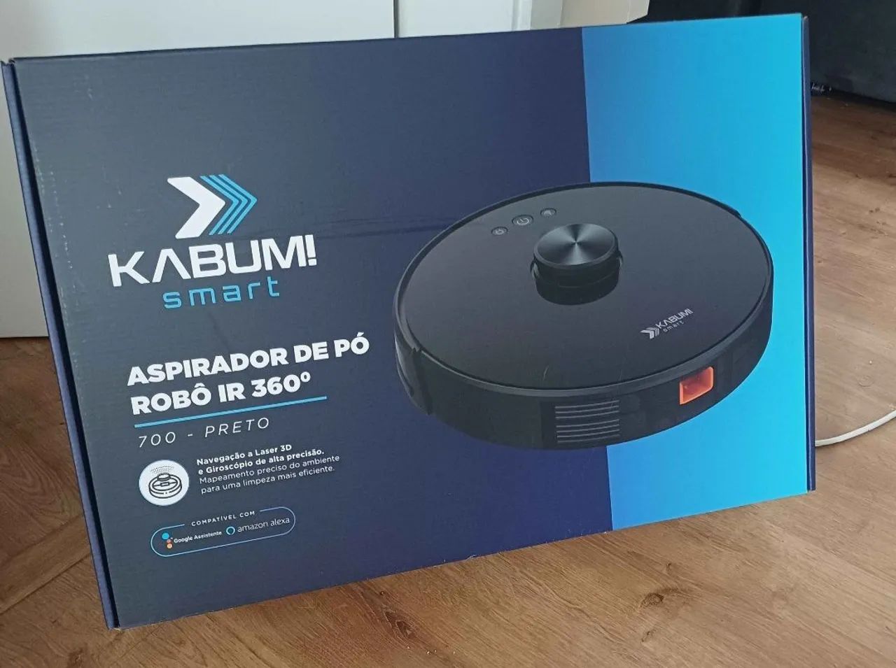 robô aspirador e passa pano