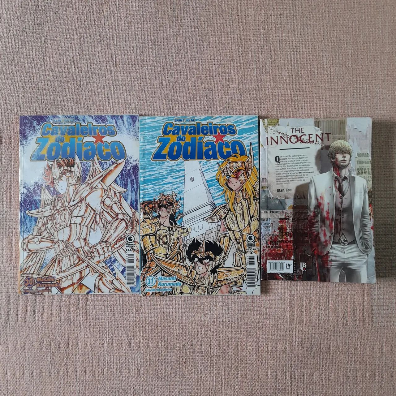 Lote 5 mangas Colecionáveis 