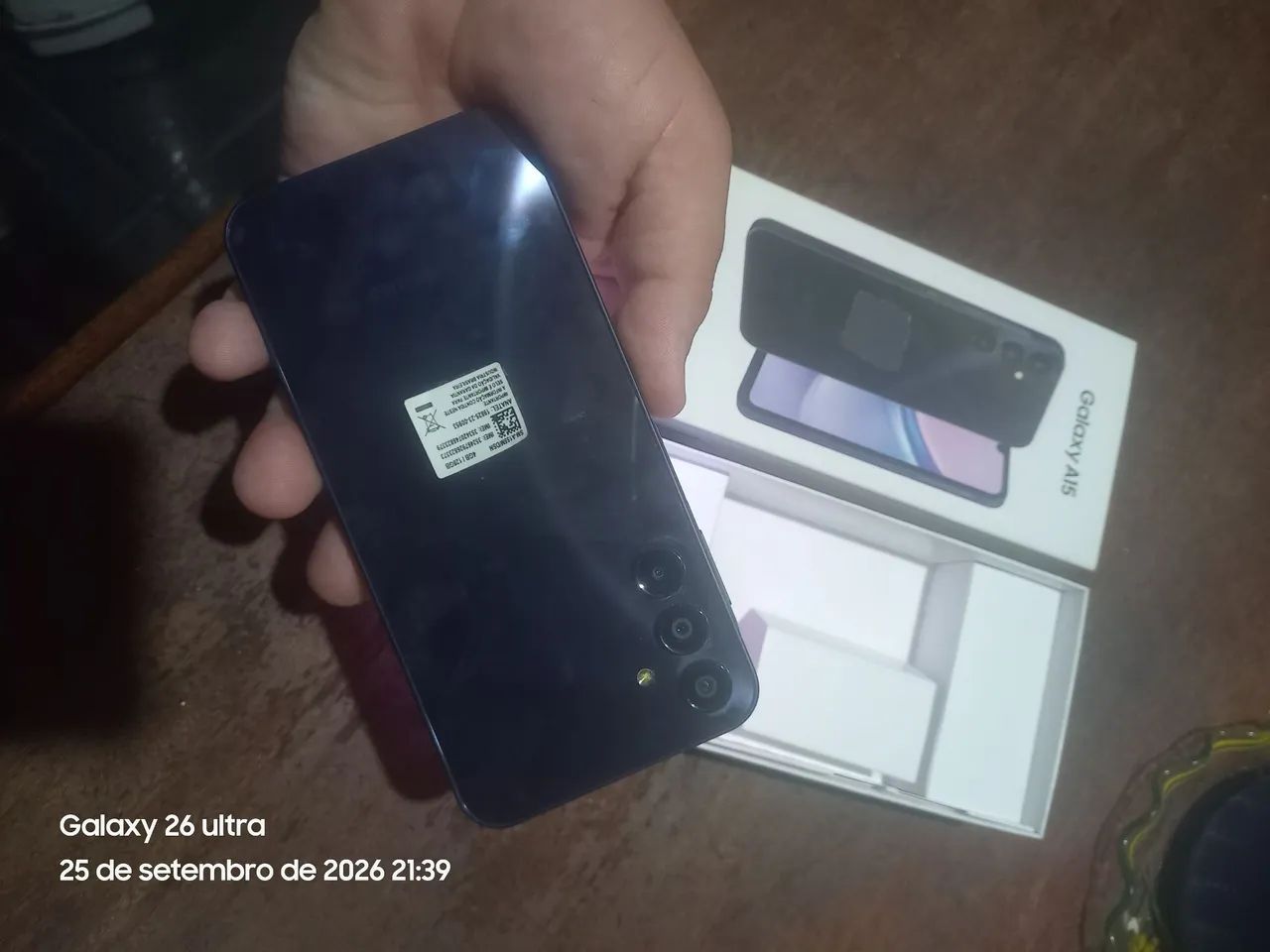 Samsung a15 na caixa zero completo 450 reais 128 gigas  - Foto 2