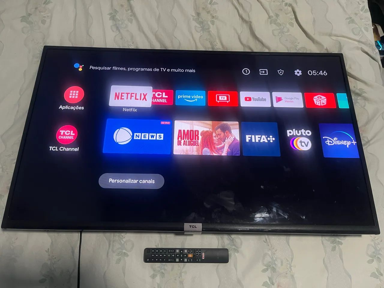 Tv TCL Android 43 polegadas 