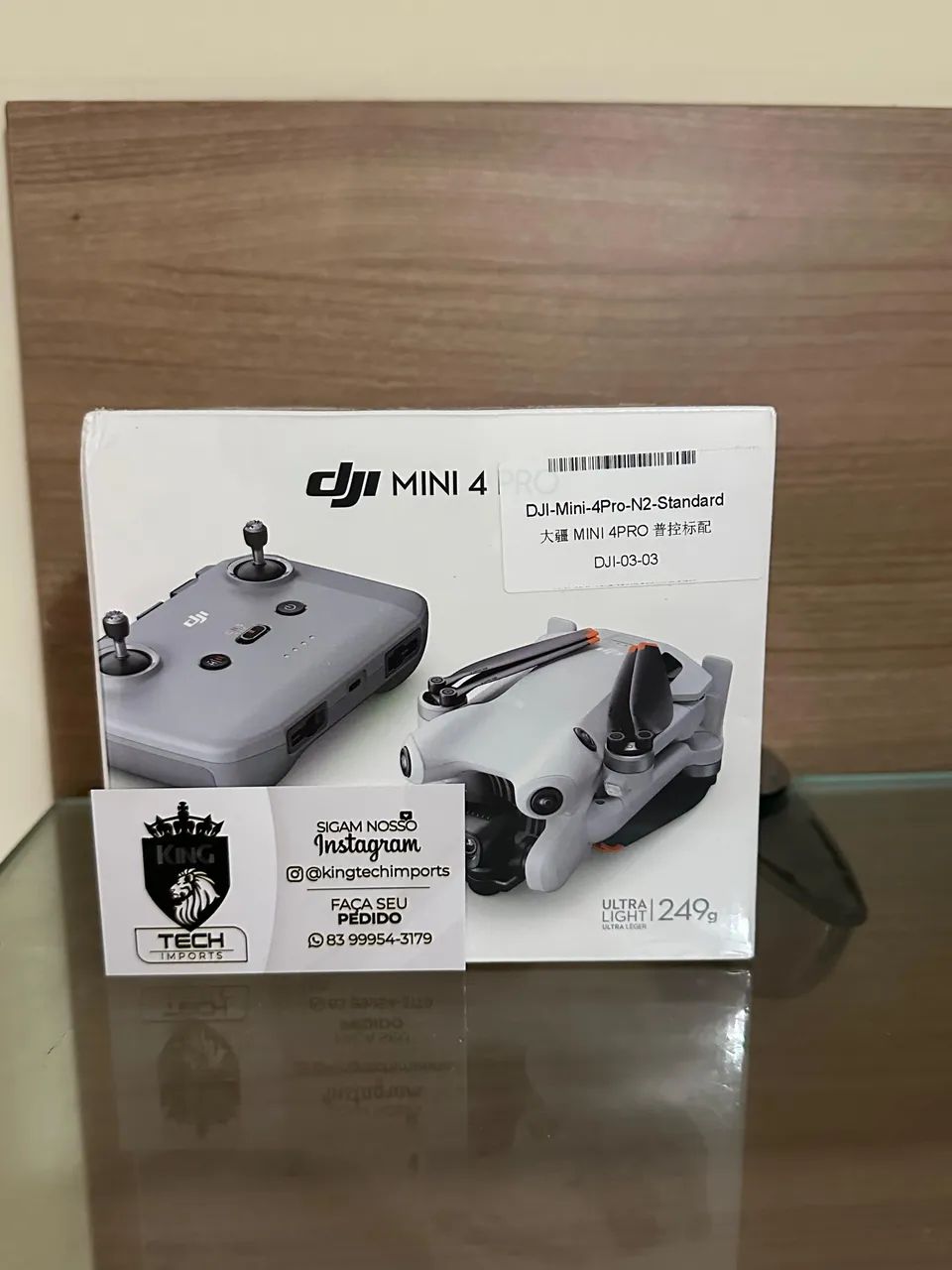 DRONE DJI MINI 4 PRO NOVO COM 2 VOOS - Foto 2