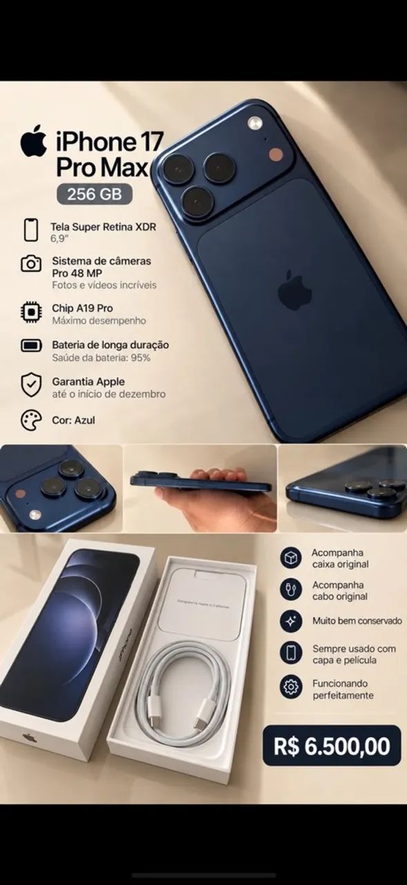 iphone 17 pro max  - Foto 4