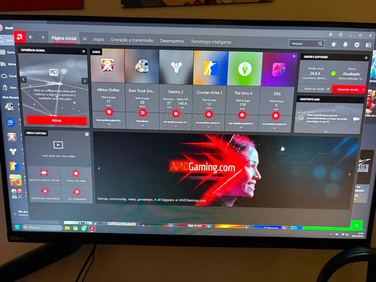 PC GAMER 32 GB RAM - RX 7600 - 1 TB SSD - Foto 5