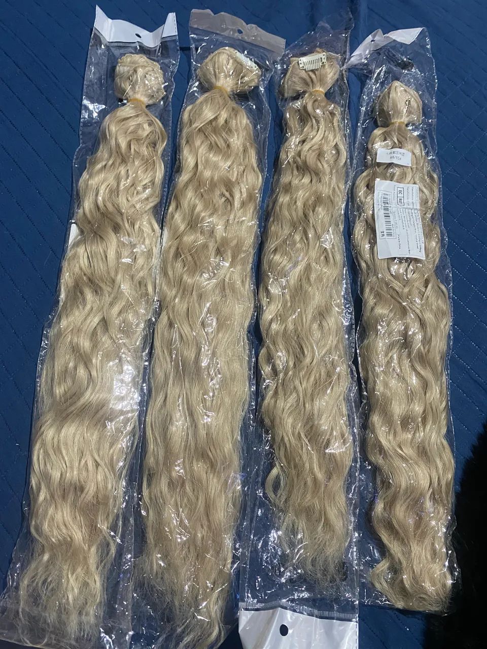 Cabelo Mega Hair tic tac Fibra - Foto 2