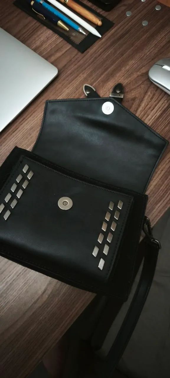 Bolsa de Couro da Zara - Foto 4