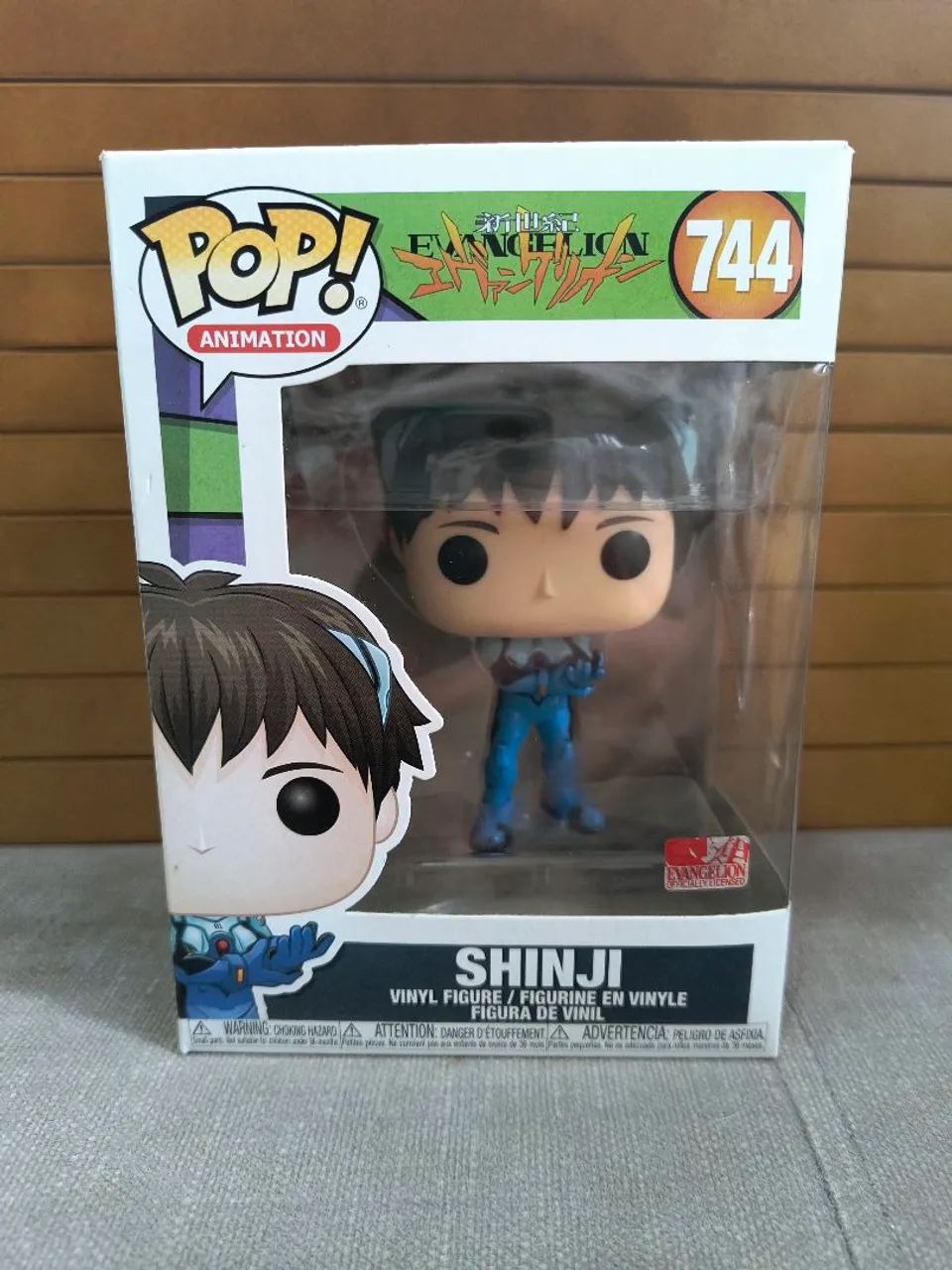 Funko Pop Shinji #744 - Neon Genesis Evangelion (VAULTED)