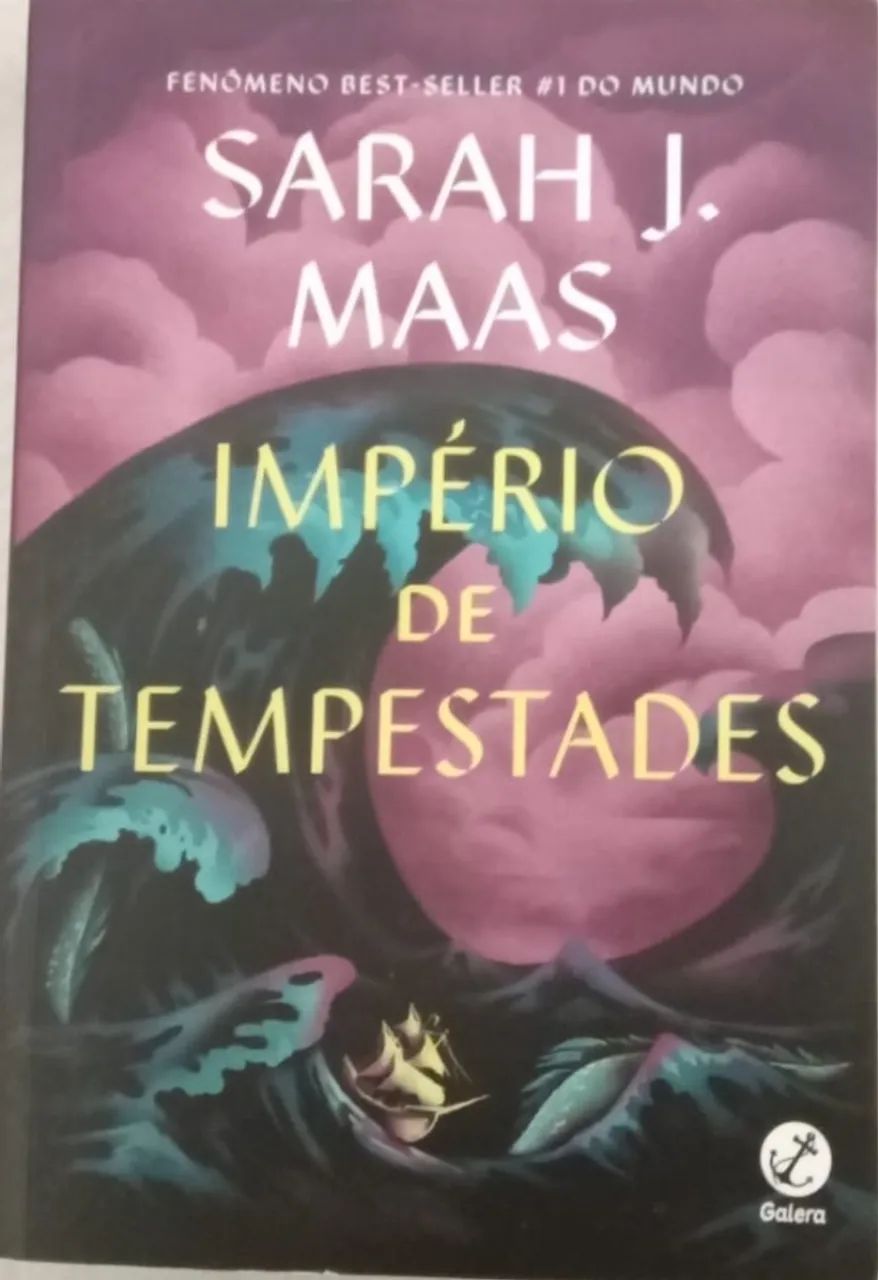Livro Trono de Vidro Vol.5- Império das Tempestades