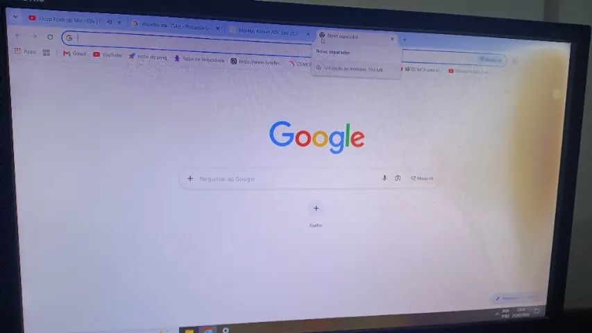 monitor gamer AOC22 75hz - Foto 4
