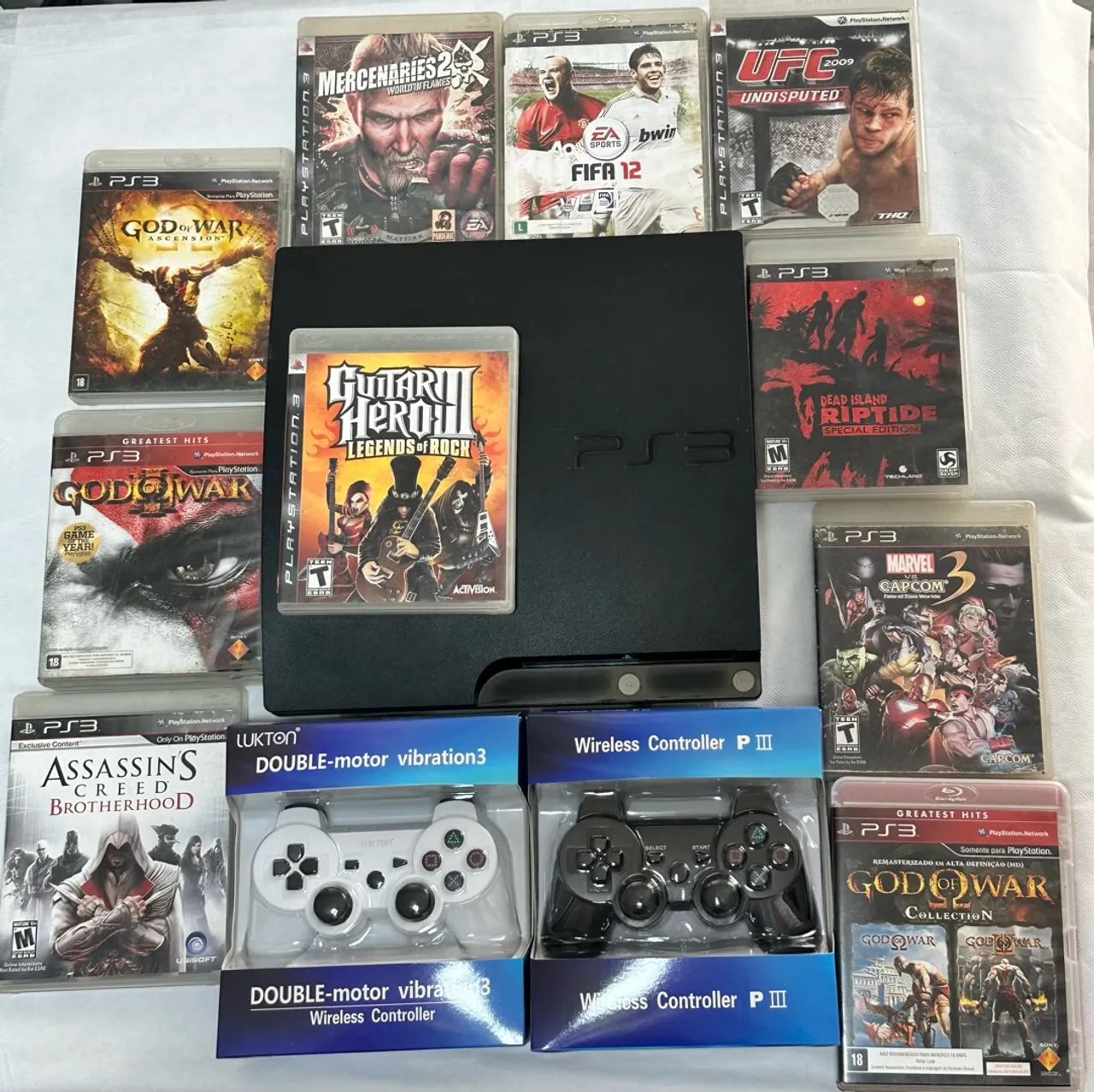 PS3 COMPLETO COM JOGOS ?