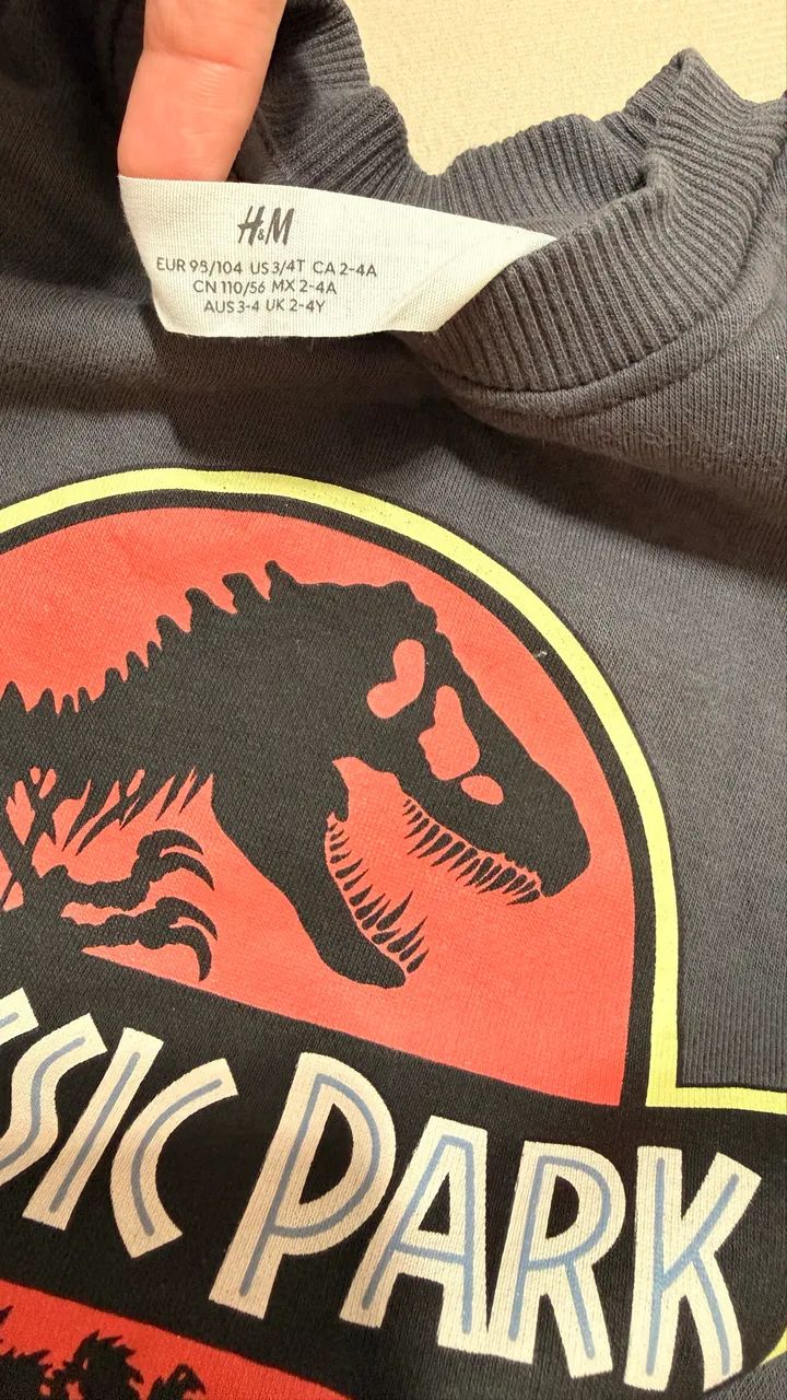 Blusa jurassic Park infantil - Foto 4