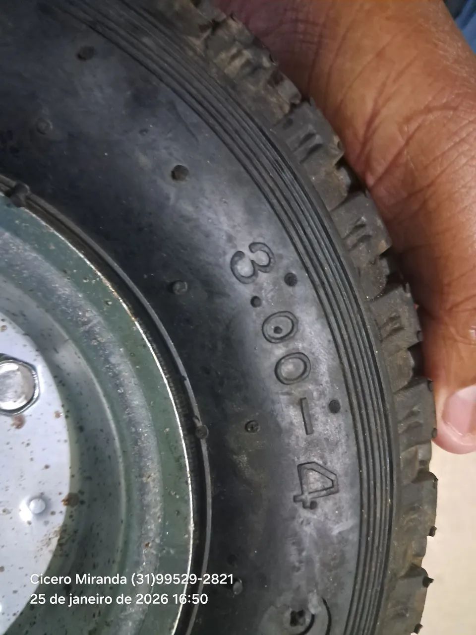 Rodas carrinho o par  - Foto 3