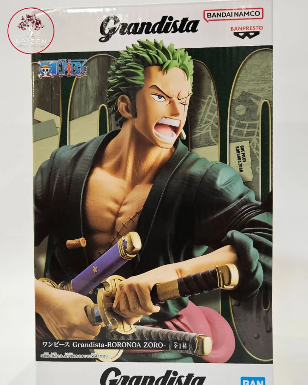 RORONOA ZORO X GRANDISTA - ONE PIECE - Hobbies e coleções - Jardim