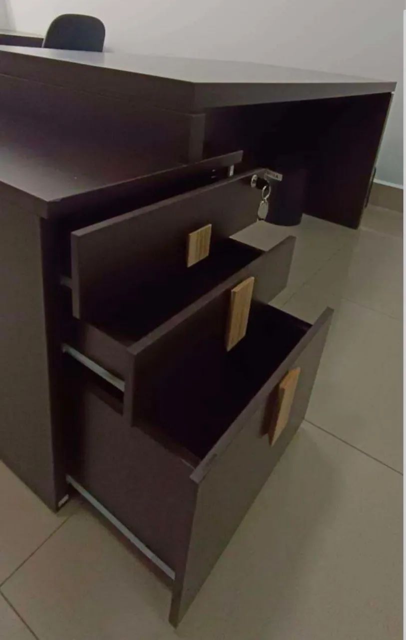 Conjunto Mesa e Cadeiras Presidente - Foto 5
