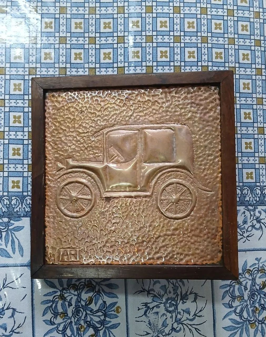 Quadro de carro antigo