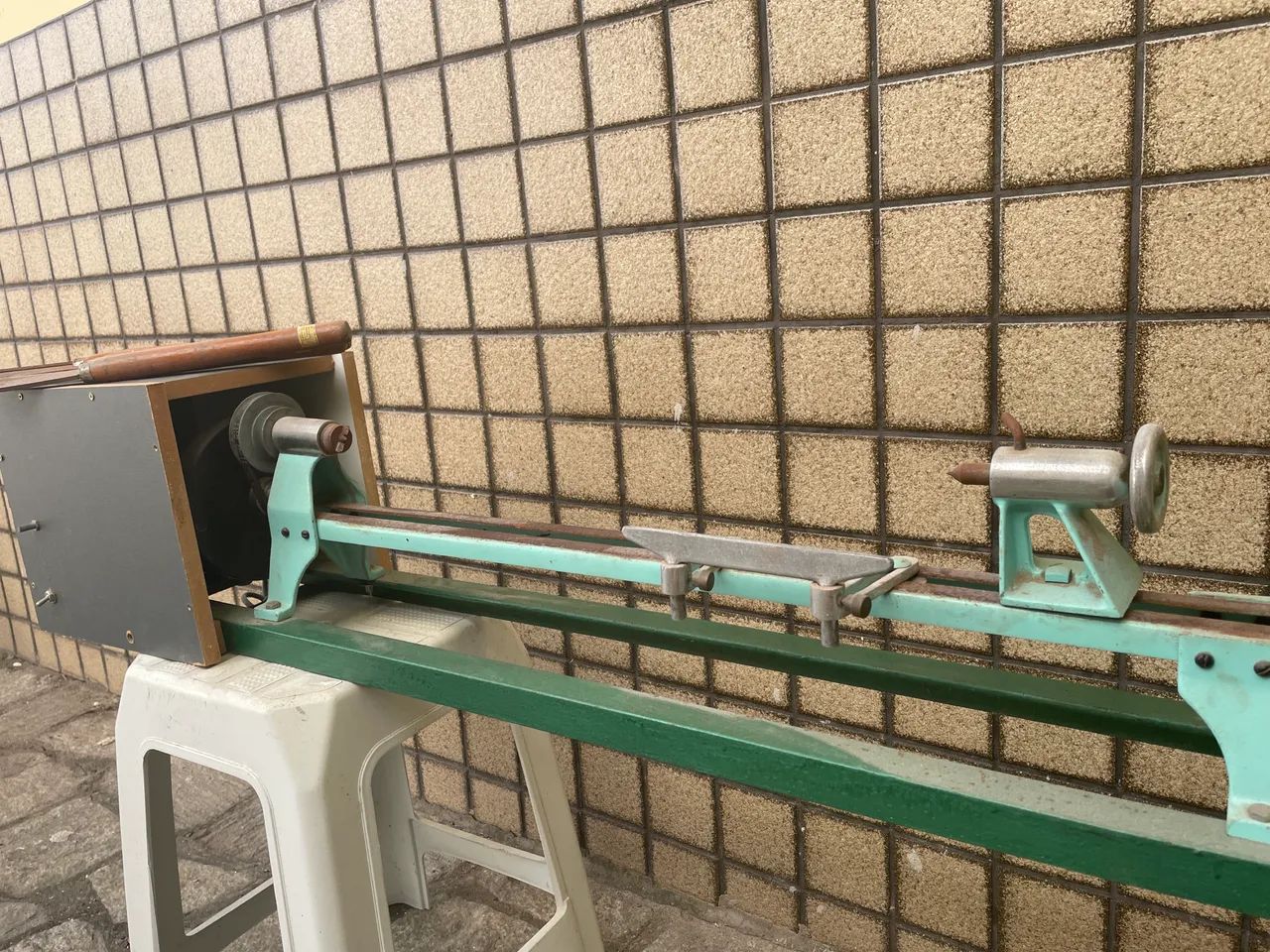 Torno para madeira 