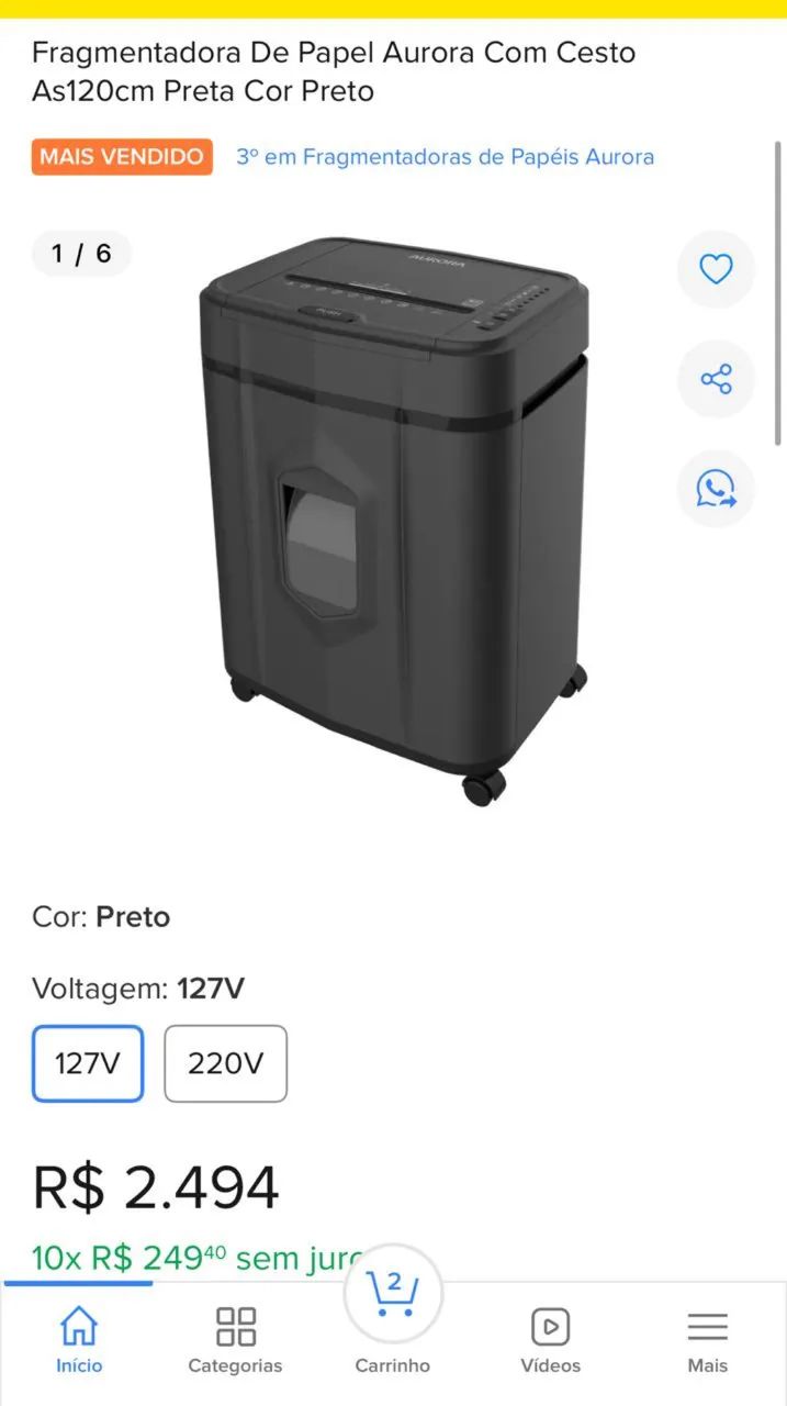Trituradora de papel e cartão  - Foto 5