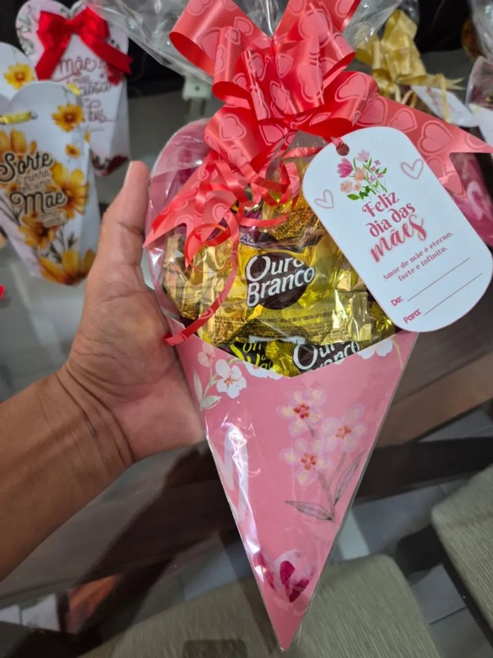  Buquê de chocolates dia dos Namorados 