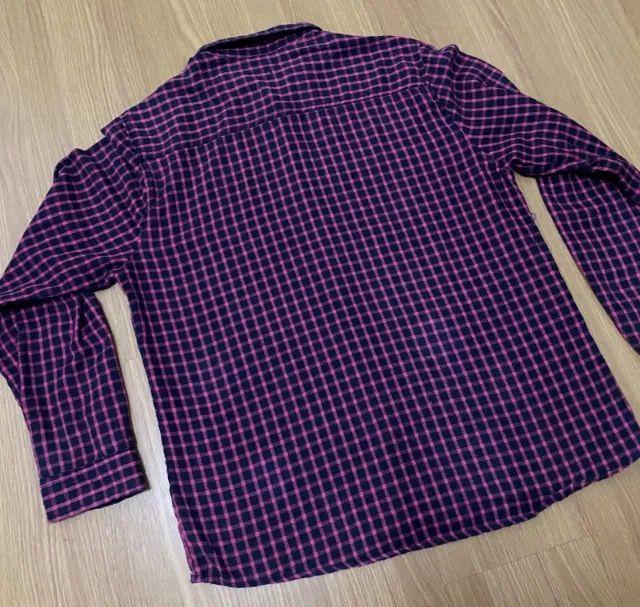 camisa xadrez explorer azul e rosa - Foto 2