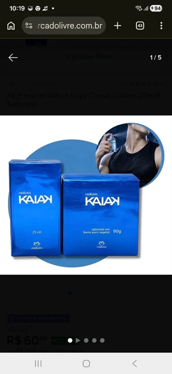 perfume kayaki da natural lacrado  - Foto 2