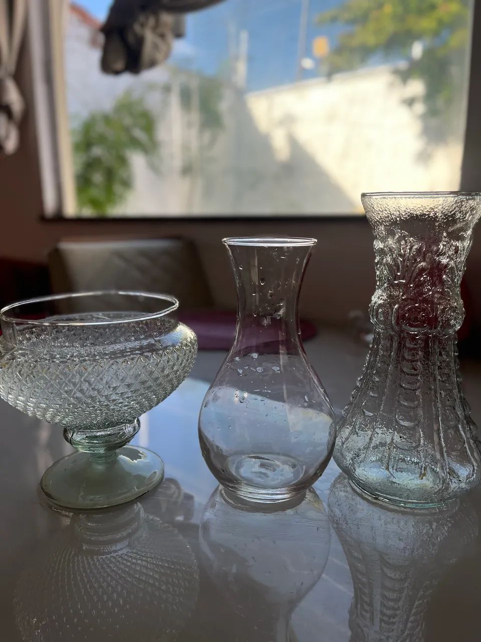 Conjunto de vasos de vidro  - Foto 2