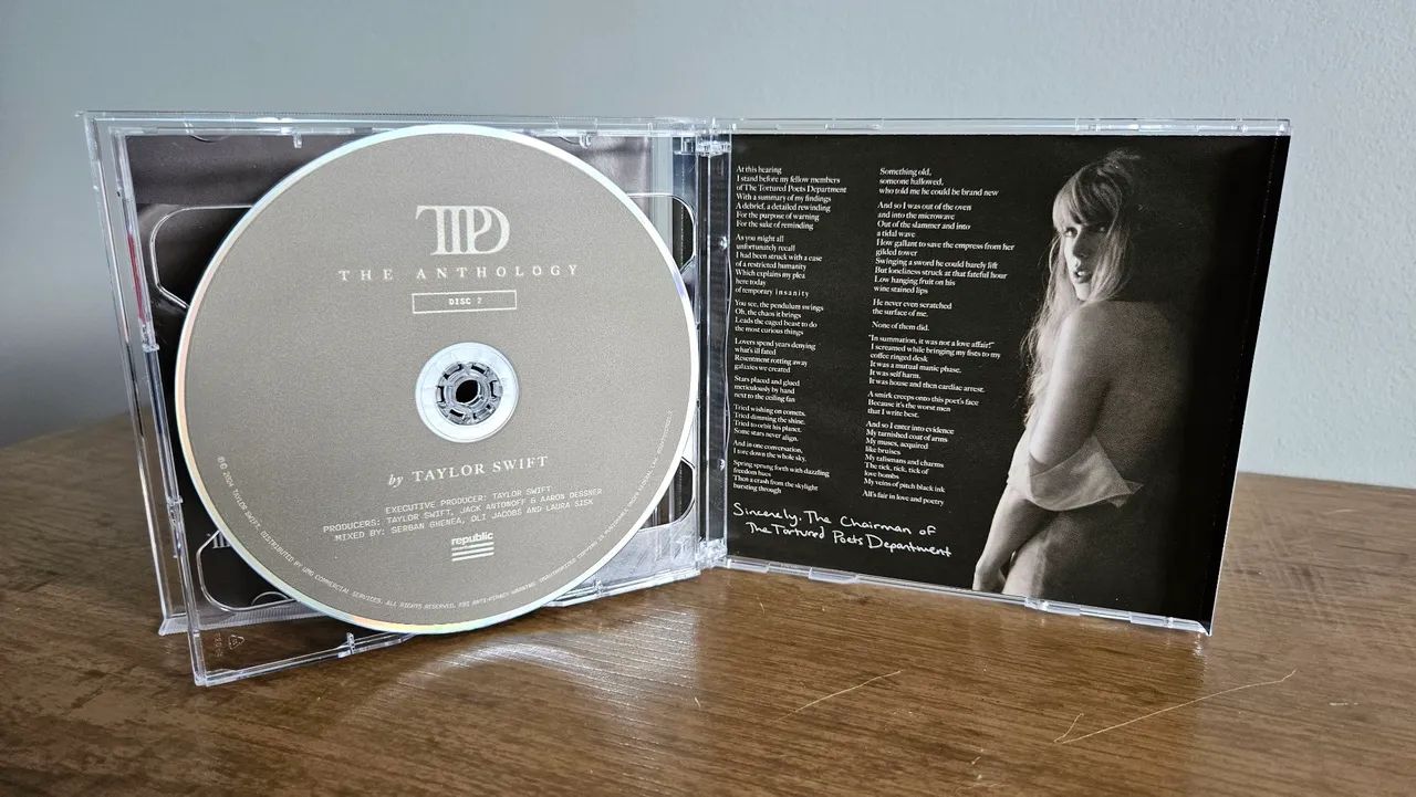 CD TTPD the anthology - Taylor Swift  - Foto 3
