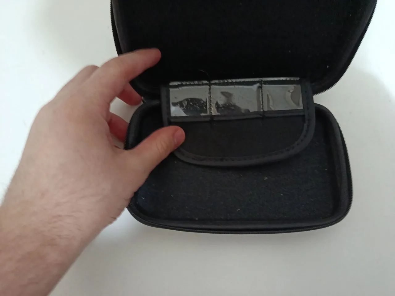 Case Nintendo 3DS  com compartimento pra jogo - Foto 3