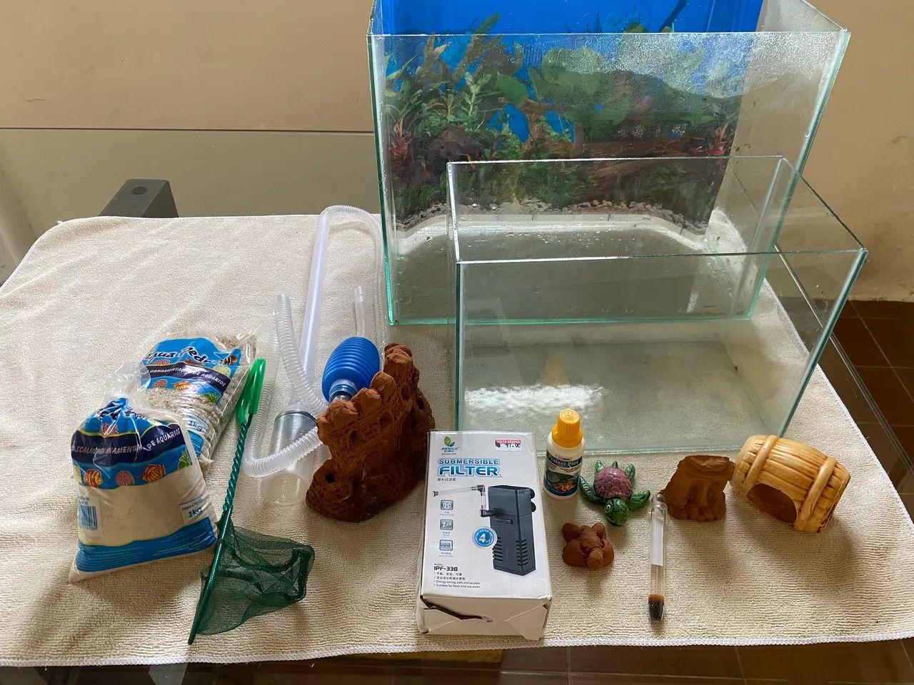 Kit aquário com acessórios - Foto 4