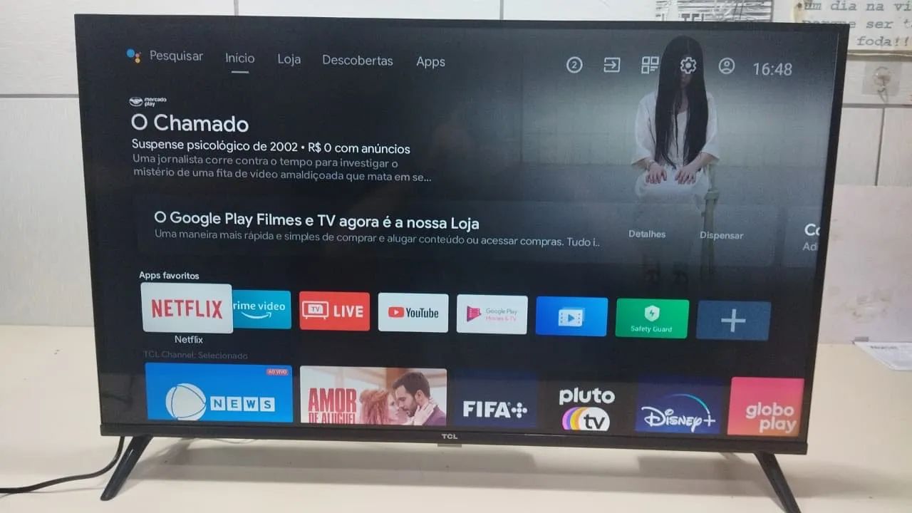 Smart tv TCL 32? Sistema Android 
