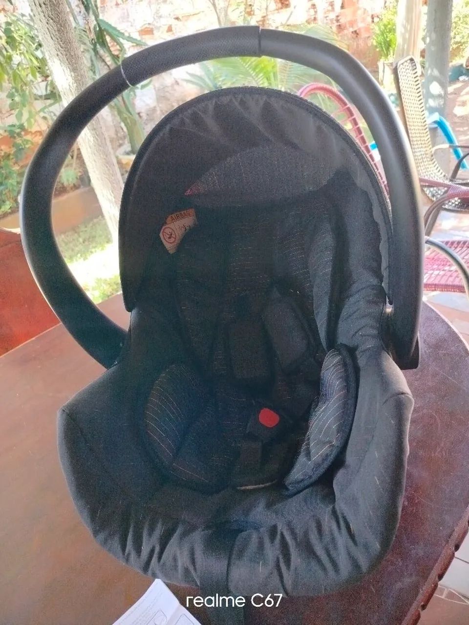 Bebê conforto Galzerano semi novo  - Foto 4