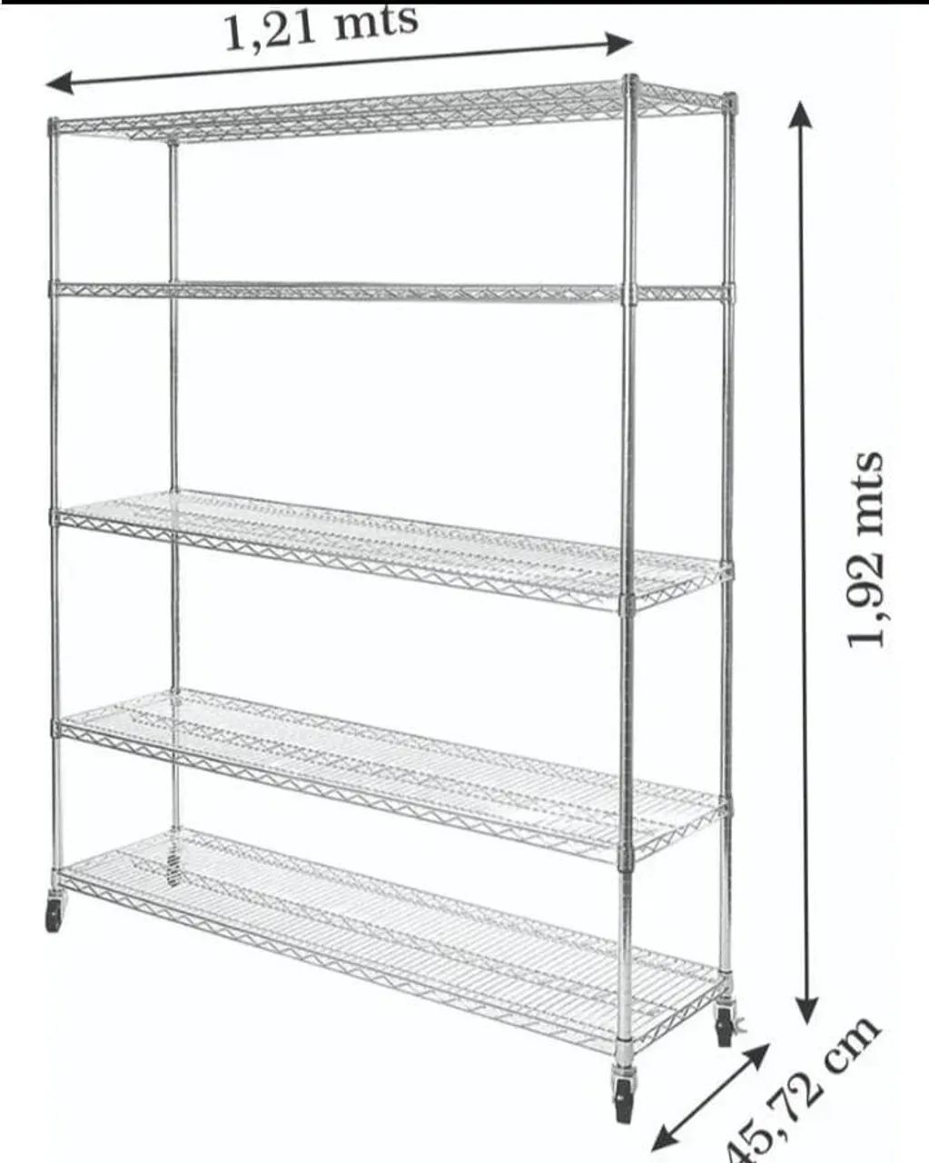 Estante de inox  - Foto 2