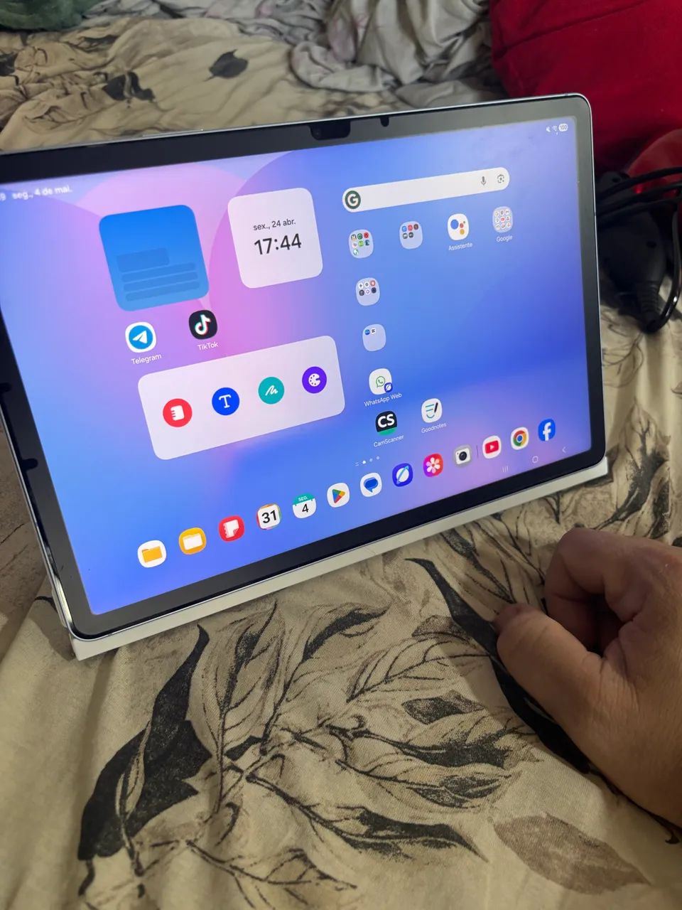 Tablet s10 Fe 3 meses de uso