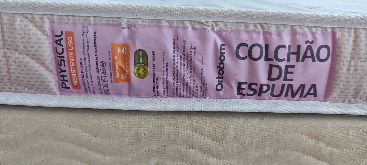 Cama Box + colchão Solteito - Foto 4