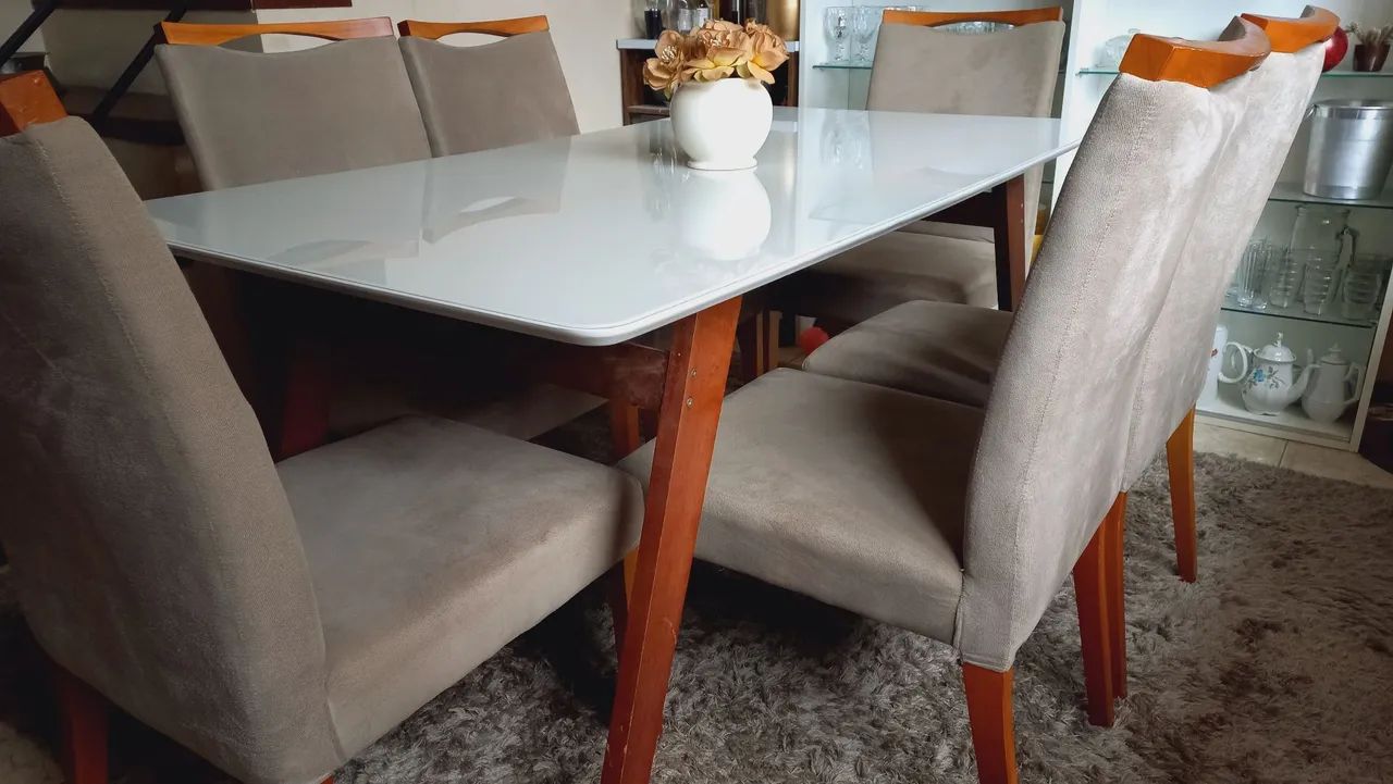 Mesa de jantar madeira maciça  - Foto 3