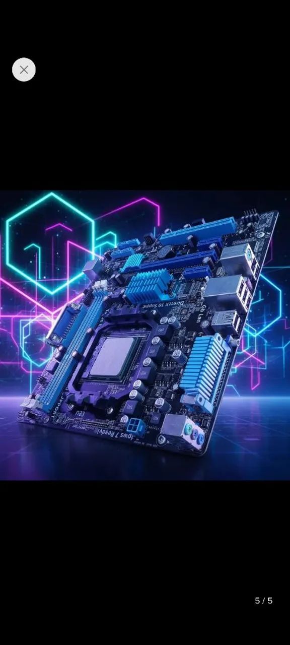 M5A78L (AM3+) com um AMD FX-6300. - Foto 2