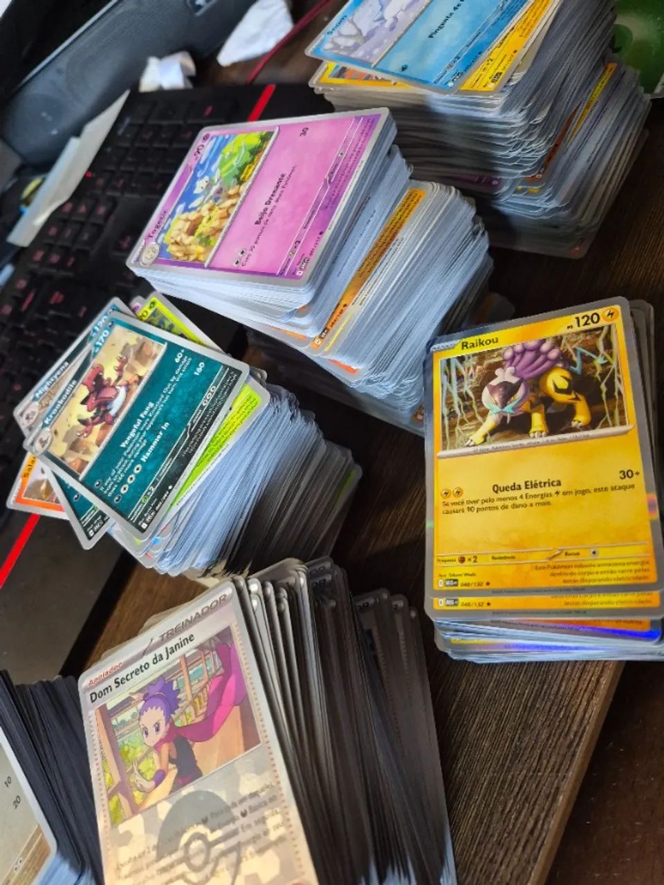 1000 cartas de pokemon tcg