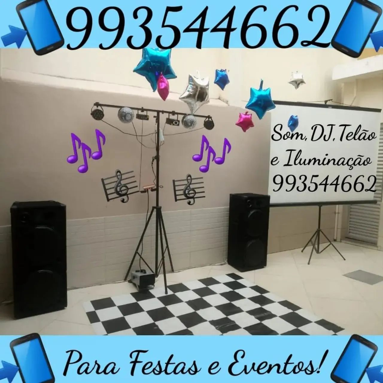 DJ, SOM, TELÃO E ILUMINAÇÃO PARA FESTAS E EVENTOS.  - Foto 3