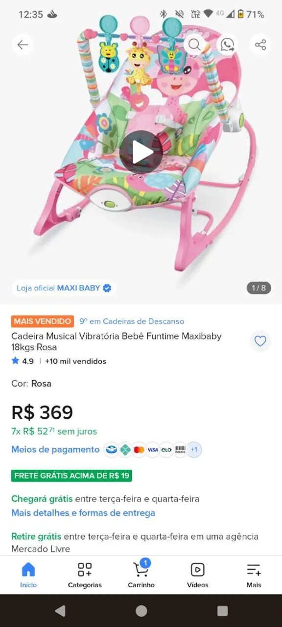 Cadeirinha bebe maxibaby - Foto 2