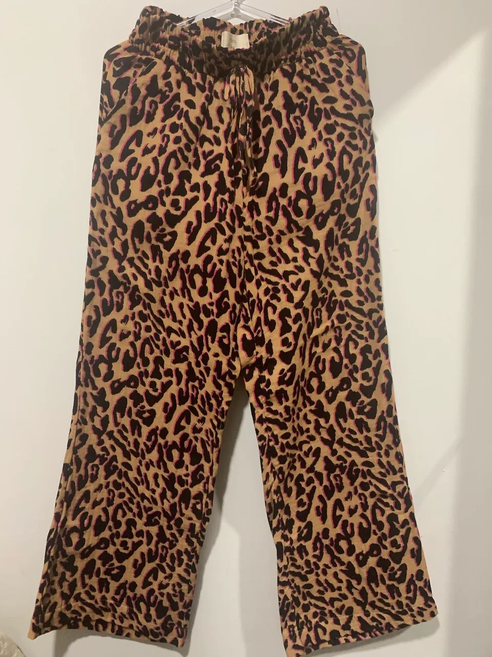 Calça Pantalona Cintura Alta Oncinha NOVA 