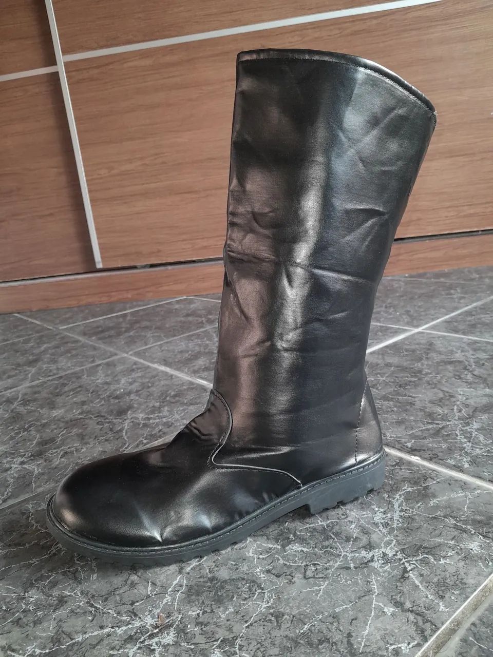 Bota Preta palmilha de 27cms