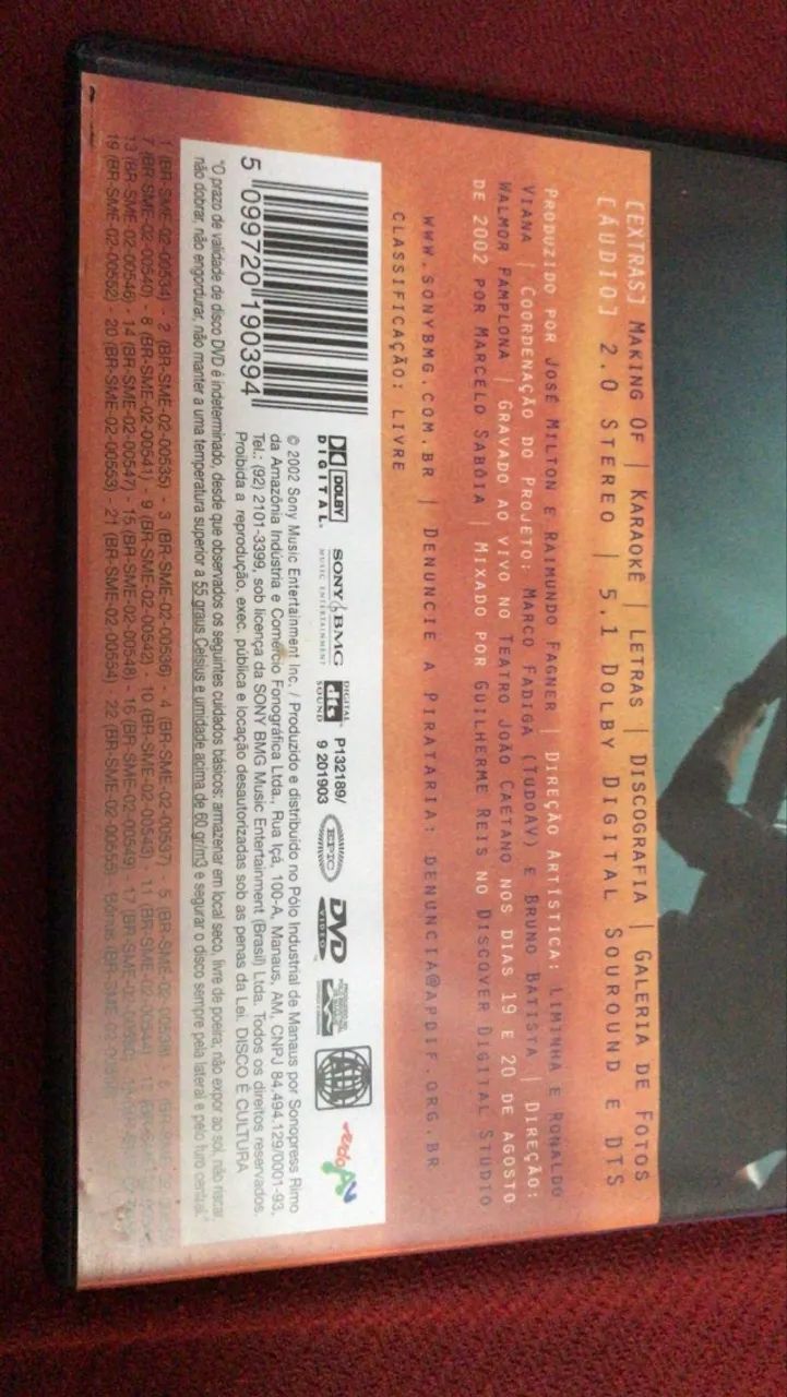 Dvd Fagner Coleção Estrelas do Brasil - Foto 2