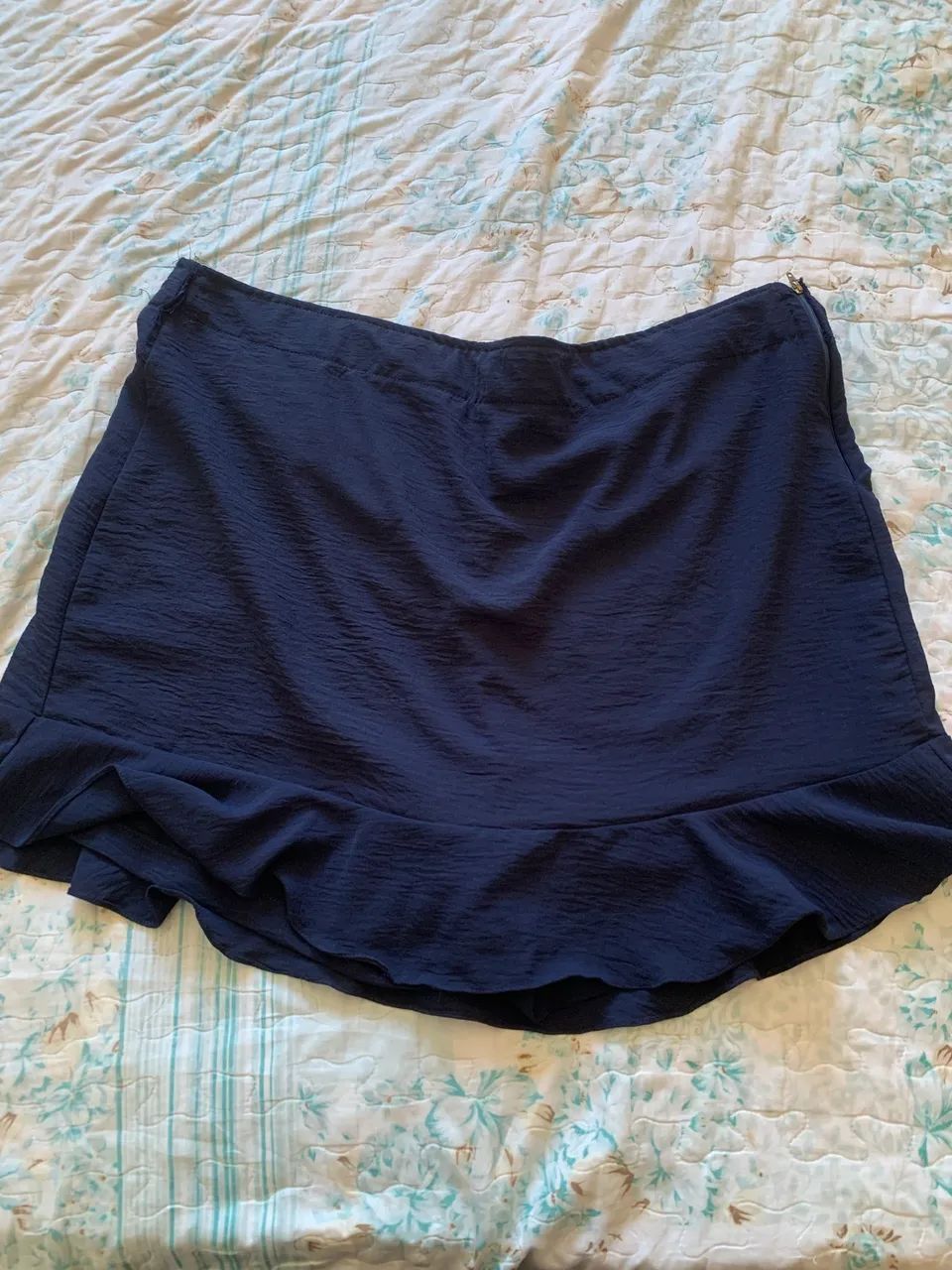 Short saia azul marinho 52 - Foto 3