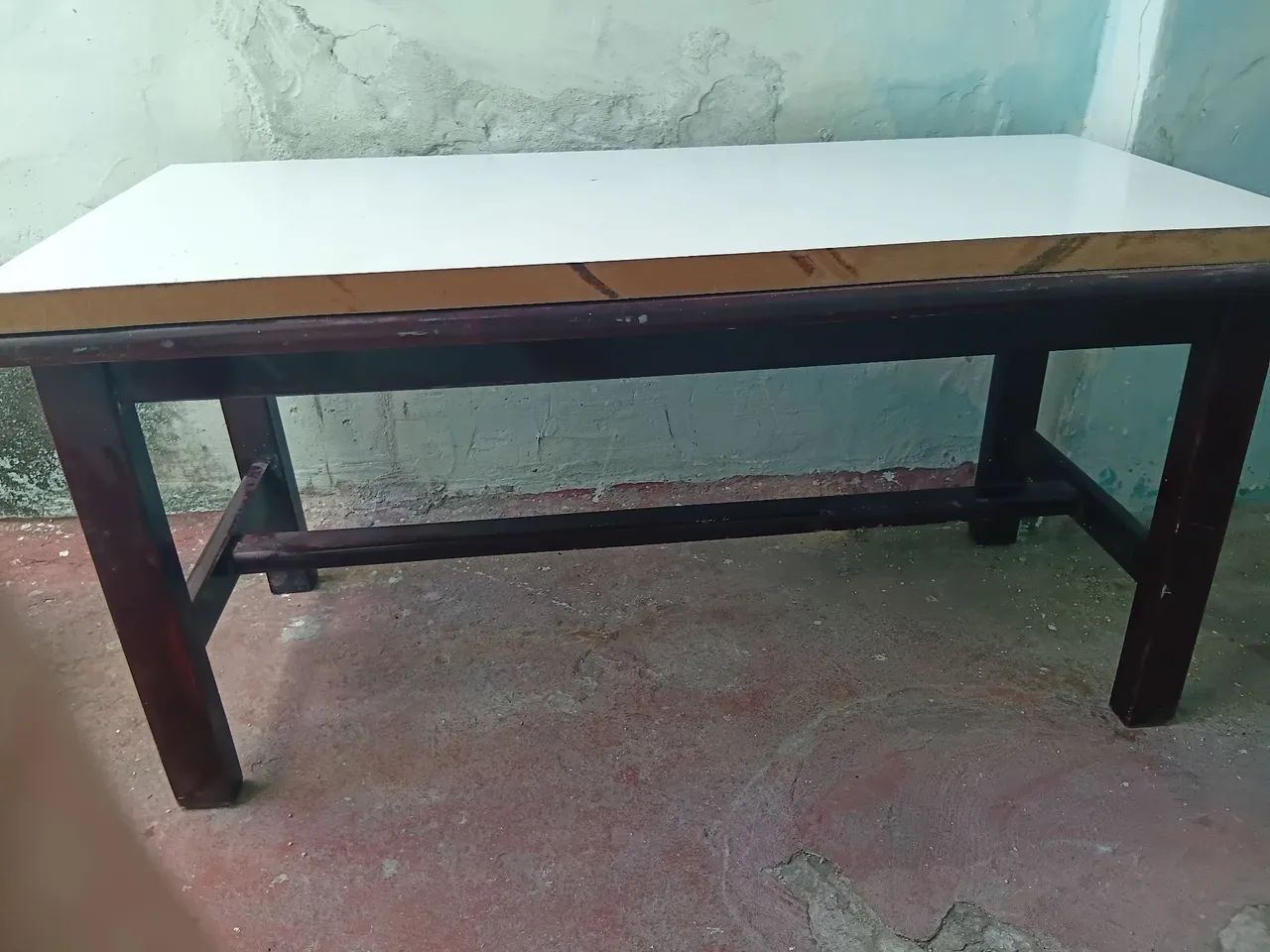 Mesa De Centro Em Madeira Nobre Super Resistente  47x93x42cm No Precinho  - Foto 2