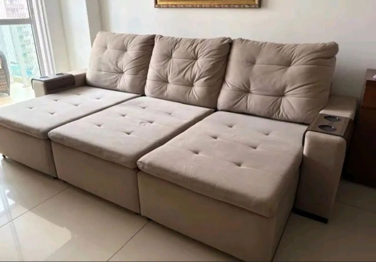 Sofá super confortável 3 módulos.  - Foto 2