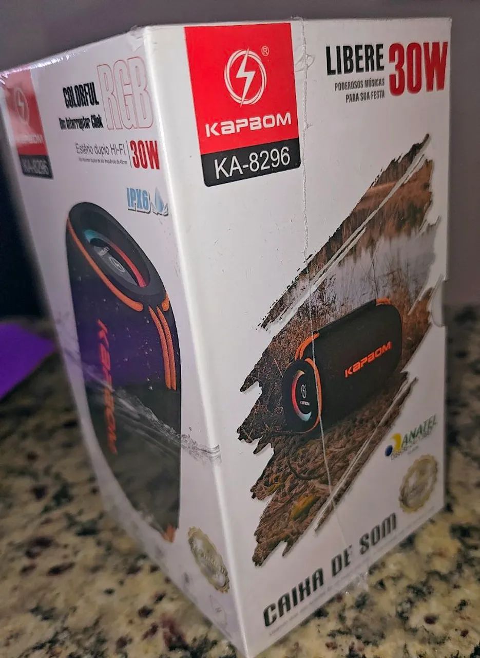Caixa de Som Bluetooth Kapbom KA-8296 - Foto 3