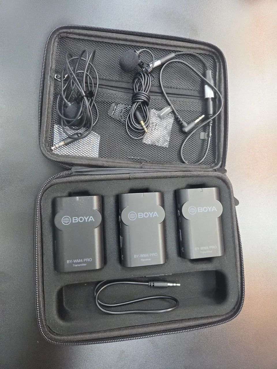Microfone Lapela Boya