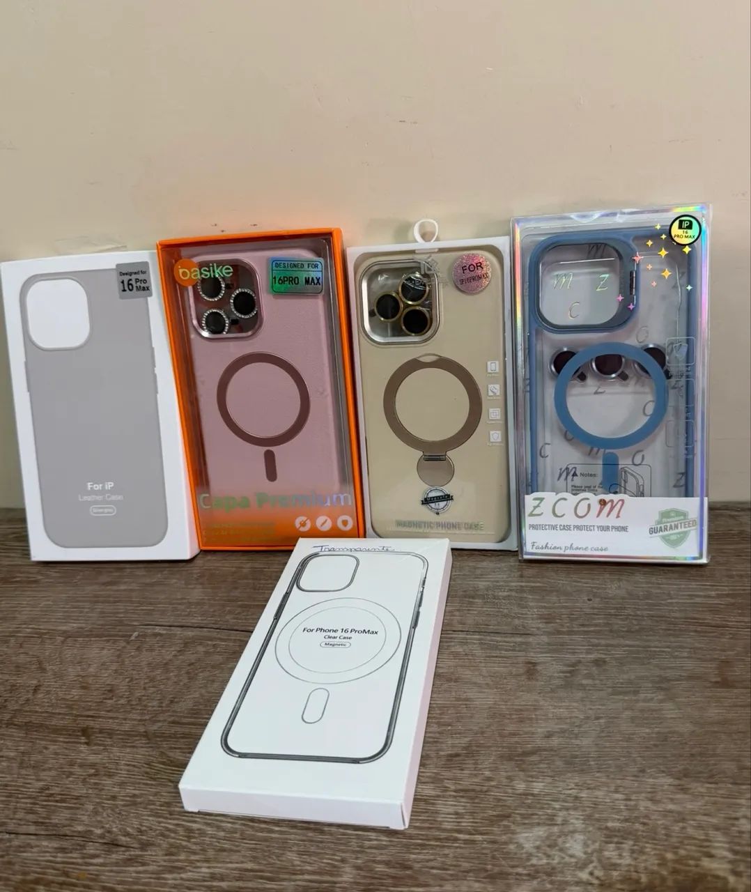 Capinhas MagSafe iPhone 16 pro max 