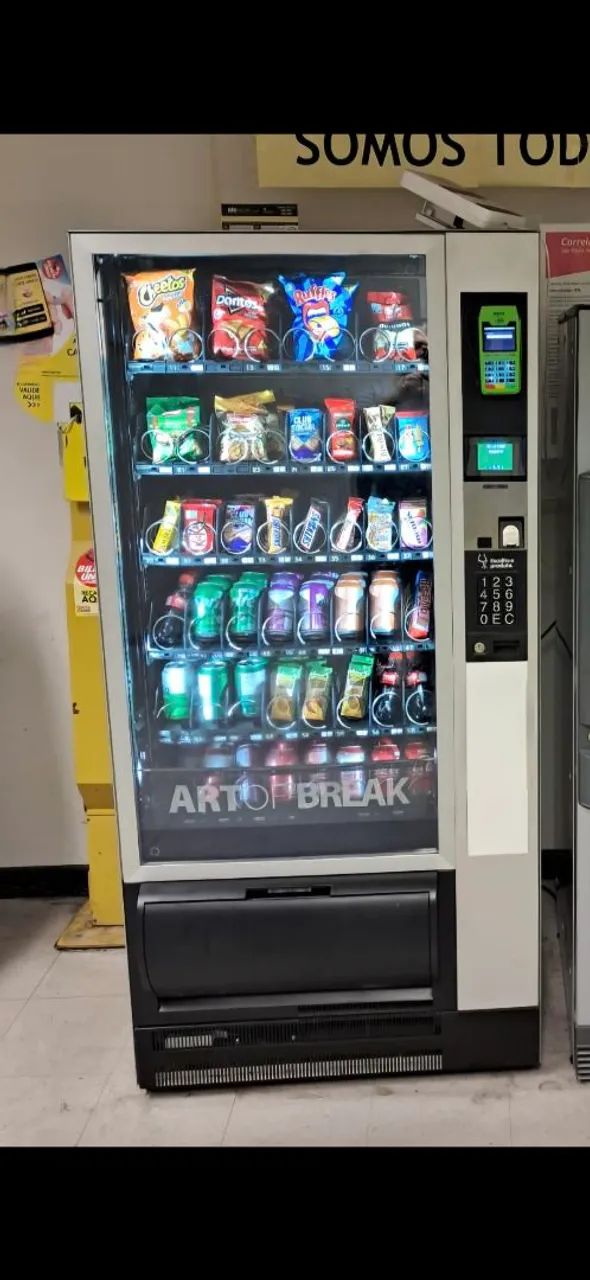 Máquina de vending machine samba 