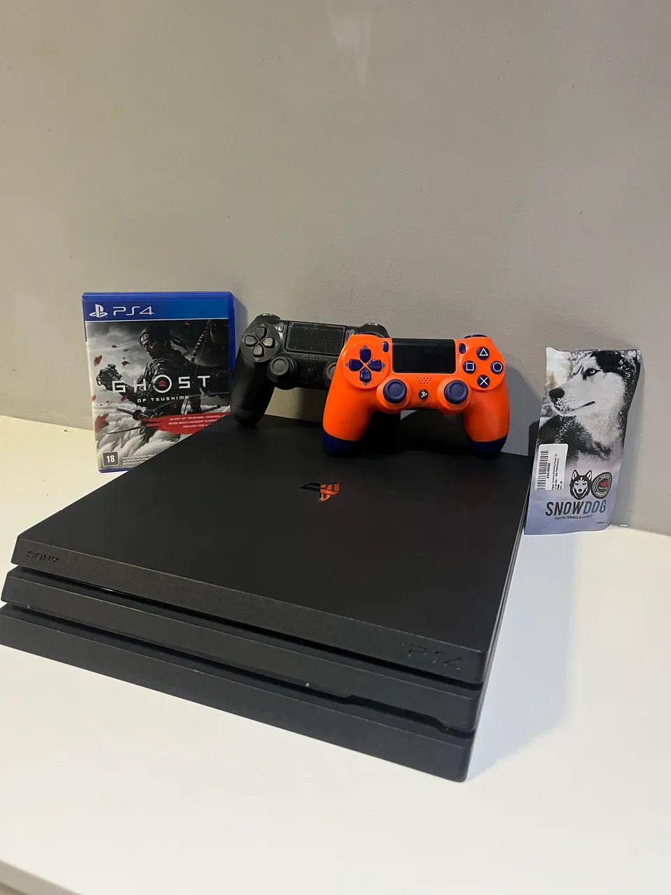Ps4 Pro 800gb + Jogos - Foto 4