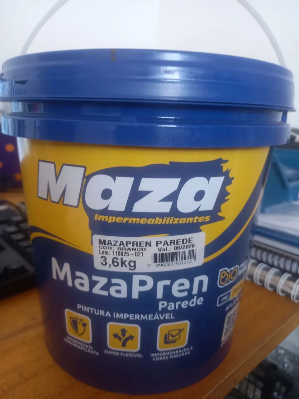 SUA PAREDE SEM INFILTRAÇÃO MAZA PREN GALÃO 3.6 99.90 RETIRAR BAIRRO CIDADE NOVA BH 