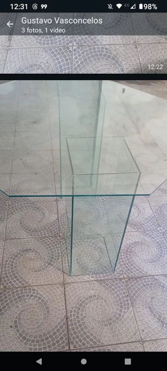 MESA DE VIDRO - Foto 2